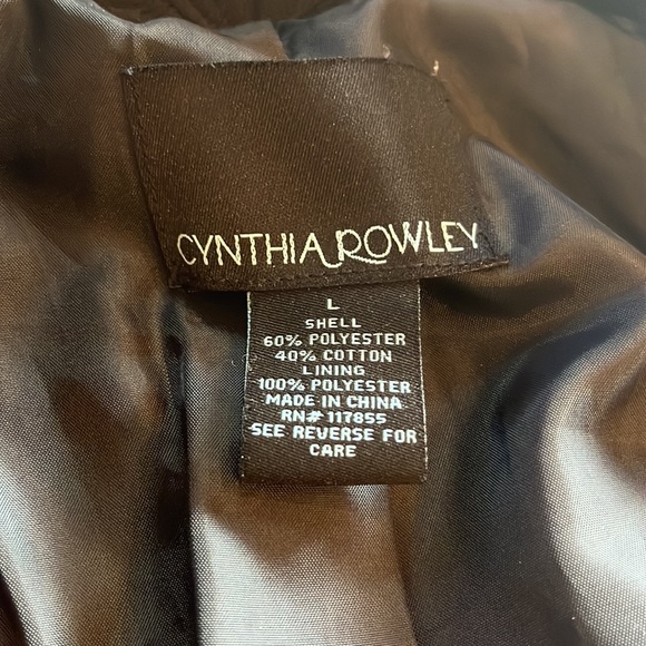 Cynthia Rowley single breast lightweight coat - Picture 3 of 5